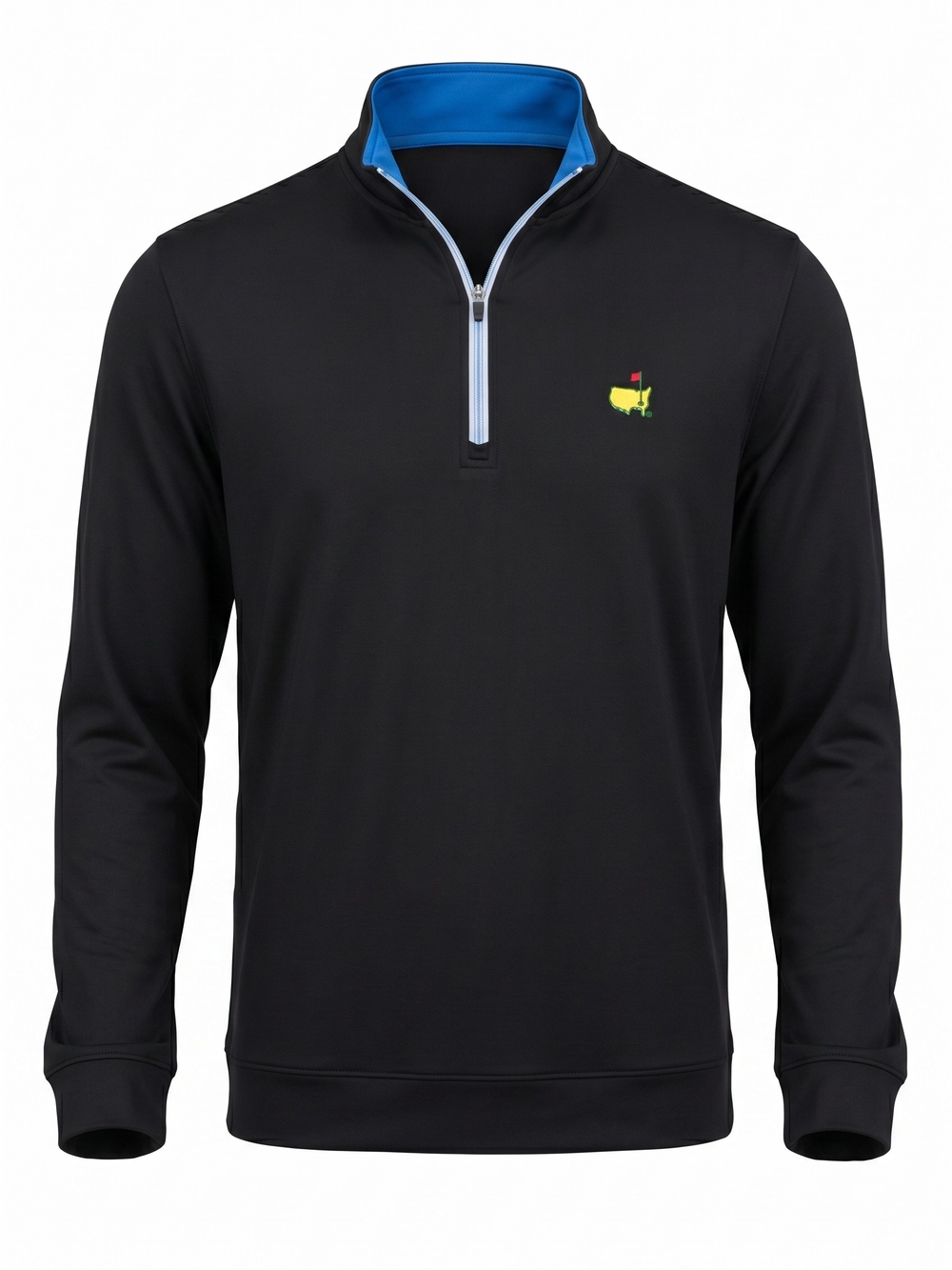 Masters Blue Performance Tee with White Logo Size Large